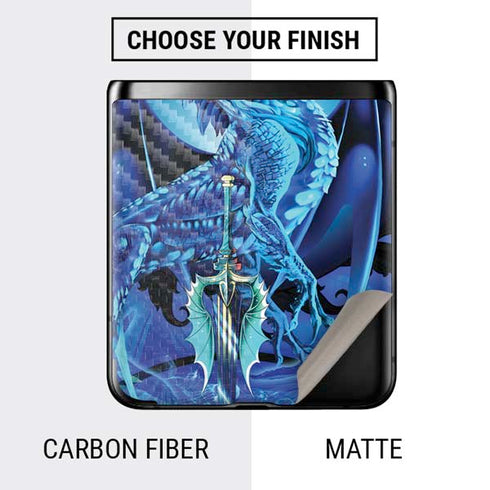 Ruth Thompson Ice Dragon Galaxy Z Flip Skin