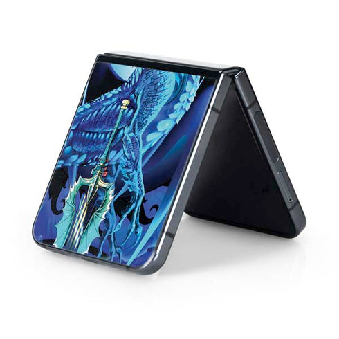 Ice Dragon by Ruth Thompson Galaxy Z Flip5 5G Skin