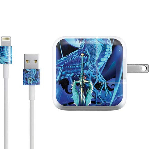 Ruth Thompson Ice Dragon iPad Charger (10W USB) Skin