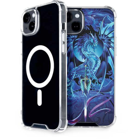 Ice Dragon by Ruth Thompson iPhone 15 Plus MagSafe Case