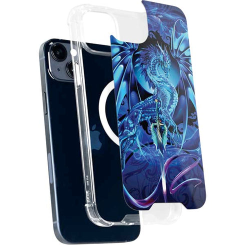 Ice Dragon by Ruth Thompson iPhone 15 Plus MagSafe Case