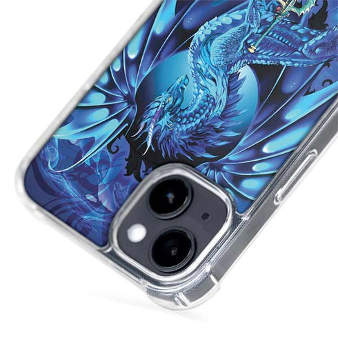 Ice Dragon by Ruth Thompson iPhone 15 Plus MagSafe Case