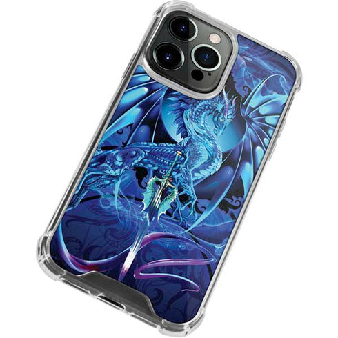Ice Dragon by Ruth Thompson iPhone 15 Pro Clear Case