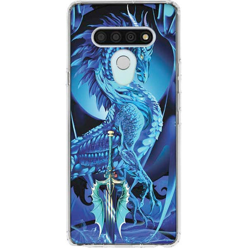 Ice Dragon by Ruth Thompson LG Stylo 6 Clear Case