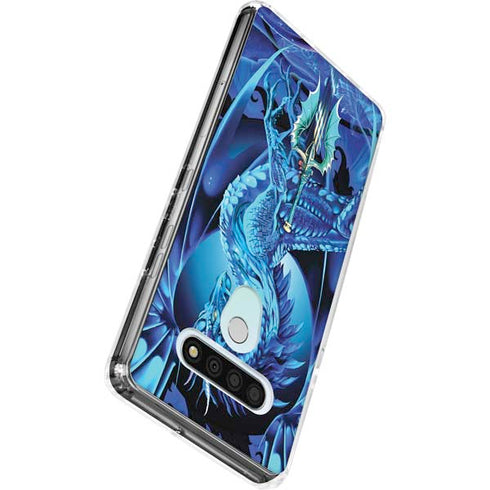 Ice Dragon by Ruth Thompson LG Stylo 6 Clear Case