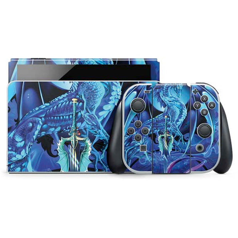 Ruth Thompson Ice Dragon Nintendo Switch OLED (2021) Skin
