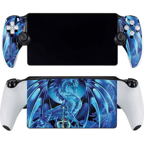 Ice Dragon by Ruth Thompson PlayStation Portal Remote Player Skin