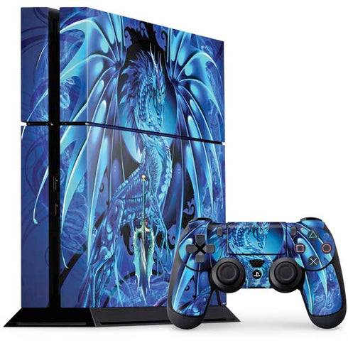 Ruth Thompson Ice Dragon PS4 Console and Controller Bundle Skin