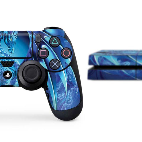 Ruth Thompson Ice Dragon PS4 Console and Controller Bundle Skin