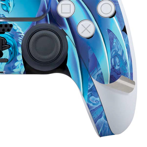 Ice Dragon by Ruth Thompson PS5 Slim Digital Edition Bundle Skin