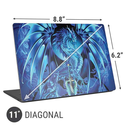 Ruth Thompson Ice Dragon Universal Laptop 11in (8.8 x 6.2in) Skin