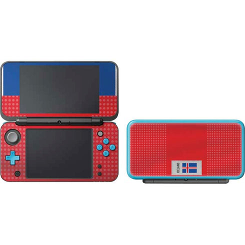 Iceland Soccer Flag Nintendo 2DS XL (2017) Skin