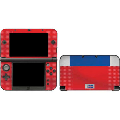 Iceland Soccer Flag 3DS XL 2015 Skin