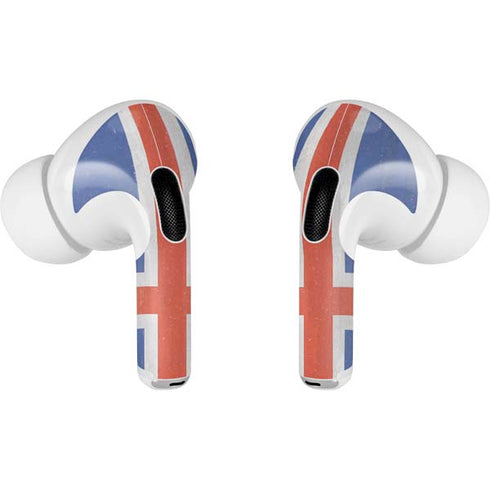 Iceland Flag Distressed AirPods Pro 2nd Gen Skin