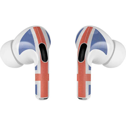 Iceland Flag Distressed Apple AirPods Pro Skin