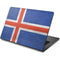 Iceland Flag Distressed Dell Chromebook Skin