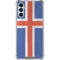 Iceland Flag Distressed Galaxy A13 5G Clear Case