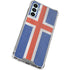 Iceland Flag Distressed Galaxy A13 5G Clear Case