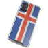 Iceland Flag Distressed Galaxy A32 5G Clear Case
