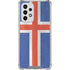 Iceland Flag Distressed Galaxy A33 5G Clear Case
