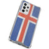 Iceland Flag Distressed Galaxy A53 5G Clear Case