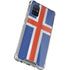 Iceland Flag Distressed Galaxy A71 5G Clear Case