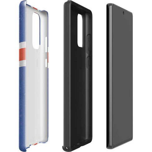 Iceland Flag Distressed Galaxy Note20 5G Pro Case