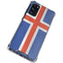 Iceland Flag Distressed Galaxy S20 FE Clear Case