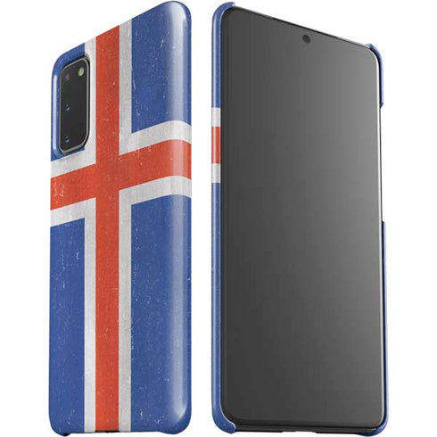 Iceland Flag Distressed Galaxy S20 Lite Case