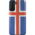 Iceland Flag Distressed Galaxy S21 FE Pro Case