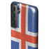 Iceland Flag Distressed Galaxy S21 Plus 5G Pro Case