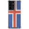 Iceland Flag Distressed Galaxy S21 Ultra 5G Clear Case