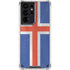 Iceland Flag Distressed Galaxy S21 Ultra 5G Clear Case