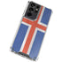Iceland Flag Distressed Galaxy S21 Ultra 5G Clear Case