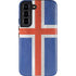 Iceland Flag Distressed Galaxy S22 Pro Case