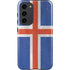 Iceland Flag Distressed Galaxy S23 Plus Pro Case