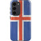 Iceland Flag Distressed Galaxy S23 Pro Case