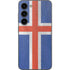 Iceland Flag Distressed Galaxy S23 Skin