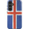 Iceland Flag Distressed Galaxy S24 Plus Impact Case