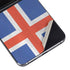 Iceland Flag Distressed Galaxy Z Flip5 5G Skin