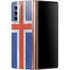 Iceland Flag Distressed Galaxy Z Fold2 5G Skin