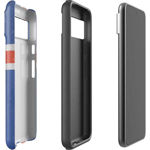 Iceland Flag Distressed Google Pixel 8 Pro Impact Case
