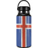 Iceland Flag Distressed Hydro Flask 32oz Wide Mouth Skin