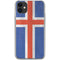 Iceland Flag Distressed iPhone 11 Clear Case