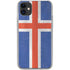 Iceland Flag Distressed iPhone 11 Clear Case