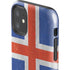 Iceland Flag Distressed iPhone 11 Impact Case