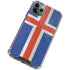 Iceland Flag Distressed iPhone 11 Pro Max Clear Case