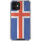 Iceland Flag Distressed iPhone 12 Mini Clear Case