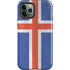 Iceland Flag Distressed iPhone 12 Pro Impact Case
