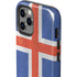 Iceland Flag Distressed iPhone 12 Pro Impact Case